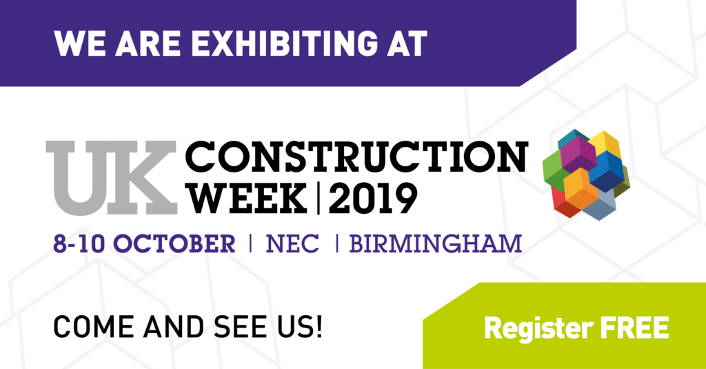 UK construction week 2019 poster