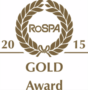 ROSPA 2015 Gold Award 