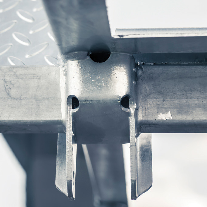 Hole stamping steel